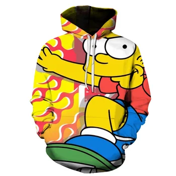 Новая толстовка с 3D модным принтом, мужская дышащая толстовка с рисунком аниме, свитер, весенне-осенний пуловер, мужские куртки, мужские