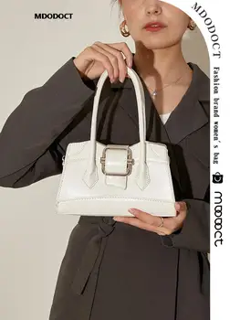 Лето 2023, Новая сумка в простом стиле из высококачественной кожи, роскошная дизайнерская сумка через плечо для женщин, модная Повседневная Женская сумка через плечо