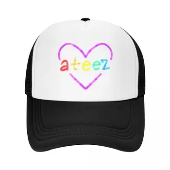 Бейсболка ATEEZ heart, новинка в стиле аниме, мужская кепка с защитой от ультрафиолета, женская