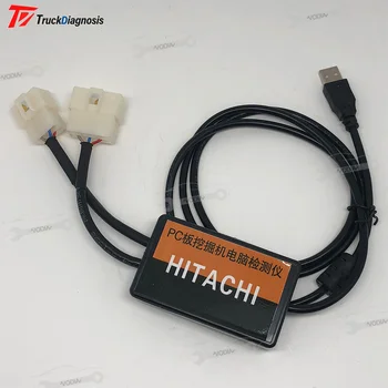 Сверхмощный диагностический инструмент экскаватора для Dr.ZX Hitachi 4pin и 6pin cont разъемы Диагностический инструмент экскаватора Hitachi