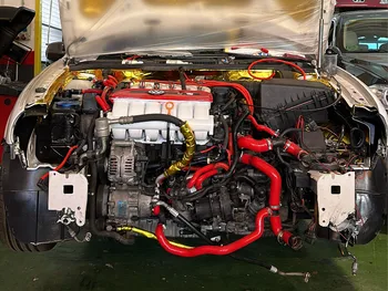 Силиконовый Шланг Обогревателя Радиатора Охлаждающей Жидкости Для VW Golf Jetta Leon Toledo Mk4 VR6 2.8L 204CV 6cyl V6 12v GTI GLI MT 1999-2001