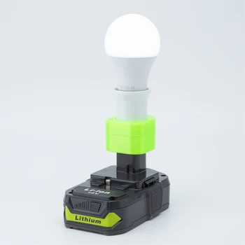 Для Ryobi 18V Литий-ионный Аккумулятор Новая Беспроводная Портативная Лампа E27 С лампочкой LED Light Для Внутреннего И Наружного Рабочего Освещения