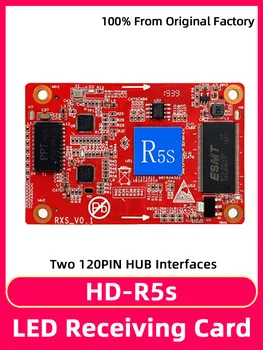 Полноцветный синхронный и асинхронный универсальный светодиодный дисплей HD-R5s, принимающая плата для светодиодного модуля с небольшим расстоянием между ними