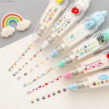 23 стиля, креативное милое украшение, корректирующие ленты, корректирующая лента пресс-типа, Студенческие Корейские канцелярские принадлежности, лента для поделок, Детская игрушка