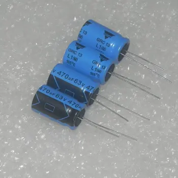 Оригинальный новый 100% погружной алюминиевый электролитический конденсатор серии 63V470UF BC038 GRC13 (Катушка индуктивности)