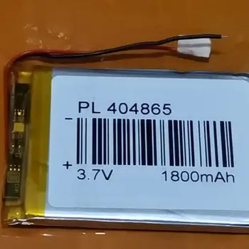 Новая литиевая батарея 3,7 В 404865 404865P 1800 мАч