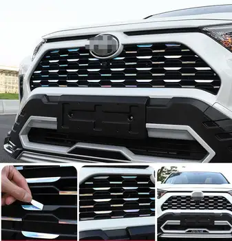 Для Toyota RAV4 2019 2020 5-я автомобильная средняя сетчатая наклейка babysbreath Модификация цвета кузова паста для украшения