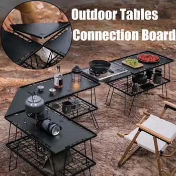 Outdoor Camping Dreieck Bord Universal Camping Tisch Top Bord Tragen-beständig Grid Tabelle Expansion Verbindung Bord Werkzeuge