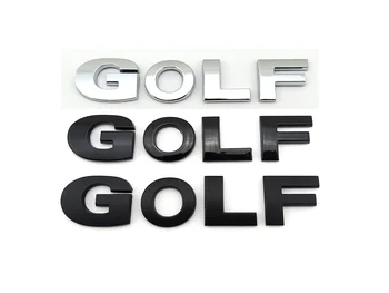 3D гольф буквы знак авто Значок Эмблема Багажник автомобиля Логотип Наклейка для Volkswagen VW GOLF 1 2 3 4 5
