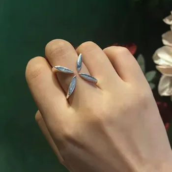 женские кольца с 4 титульными листами, массивные коктейльные кольца, необычные уникальные украшения ручной работы, новинки ювелирного искусства 2023 года