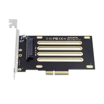 Cablecc U.3 U3 Kit SFF-8639 к PCI-E 4.0 X4 Lane Хост-Адаптер для Материнской платы PM1735 NVMe PCIe SSD