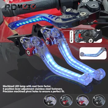 Мотоцикл с регулируемой подсветкой тормозных рычагов сцепления Ручка для HONDA CBR650R 2019 2020 2021 2022 2023 CBR650F CB650F 2014-2023