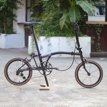 2021 9,8 кг 16 дюймов 349 Складной велосипед Aceoffix внешний 3-скоростной 349