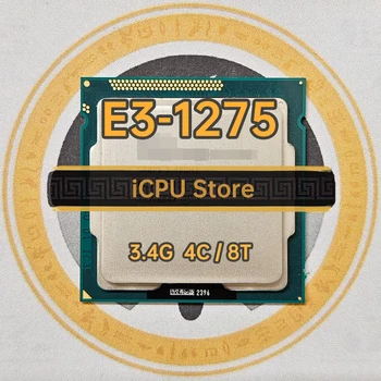 E3-1275 SR00P 3,4 ГГц 4 ядра 8 потоков 8 МБ 95 Вт LGA1155