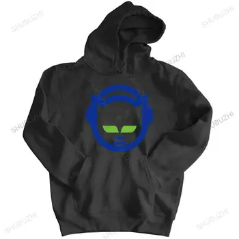 Новый капюшон с ретро логотипом Napster логотип napster стартапы основатель интернет-музыки хлопковое пальто с капюшоном мужская осенняя модная толстовка евроразмер