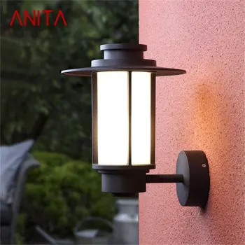 · Уличные настенные светильники ANITA, Классическое светодиодное освещение, водонепроницаемые бра IP65 для украшения дома, веранды, виллы