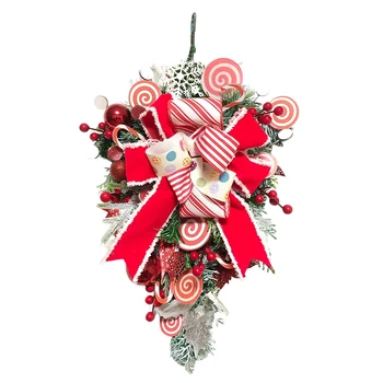 Рождественские конфеты Перевернутая елка Модные Аксессуары для рождественской елки для детей Семейные Рождественские подарки