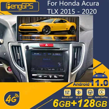 Для Honda Acura TLX 2015-2020 Android Автомобильный Радиоприемник 2Din Стереоприемник Авторадио Мультимедийный Плеер GPS Navi Экран Головного Устройства