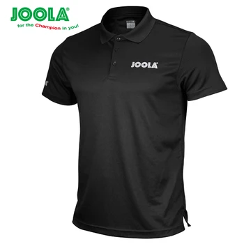 Оригинальная одежда для настольного тенниса JOOLA спортивная одежда быстросохнущая мужская Рубашка для пинг-понга с короткими рукавами, Спортивные Майки для Бадминтона