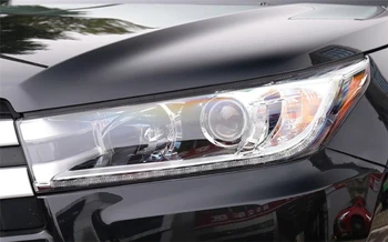 Для Toyota Highlander 2018 2019 Крышка передней фары Прозрачная оболочка фары Линзы из оргстекла Заменяют оригинальный абажур