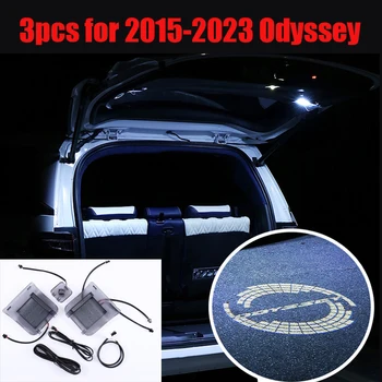 2 шт. для 15-23 лет, освещение багажника Odyssey, проекционная лампа, Багажник, багажные фонари, загрузочная лампа