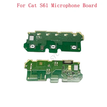 Плата микрофона Гибкий кабель для Cat S61 Запчасти для ремонта бесконтактной маленькой пластины микрофона