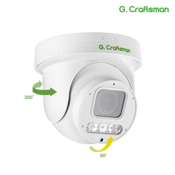 G.Craftsman 5X POE IP-Камера PTZ 2,7-13,5 мм С Зумом 8MP SONY Audio RTMP Видеонаблюдение Безопасность AI Светодиоды CCTV Видео Водонепроницаемый