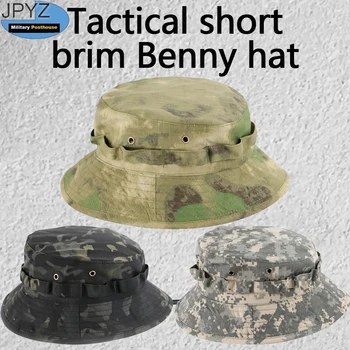 Высококачественная военная боевая шляпа с круглыми полями для охоты, альпинизма, рыбалки, скалолазания, повседневная шляпа