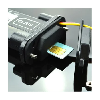 Мини-трекер 4G, водонепроницаемый встроенный аккумулятор, GPS для автомобиля, GPS-устройство для мотоцикла с программным обеспечением для онлайн-отслеживания (A)