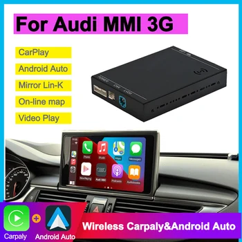 Беспроводной Carplay Для Audi A4/A5/S5/Q5/A1/Q3/A6/Q7 С Адаптером Обновления MMI 3G Carplay Android Auto Mirror Link