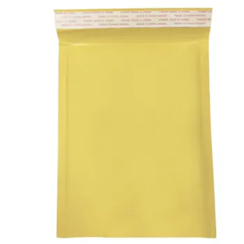 10 упаковок почтовых конвертов с защитой от давления, сумка для мягких конвертов, Влагостойкая упаковочная бумага, самоуплотняющийся желтый пузырь