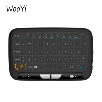 Беспроводная мини-клавиатура H18 2,4 ГГц Портативная клавиатура с сенсорной панелью Мышь для Windows Android/Google/ Smart TV Linux Windows Mac