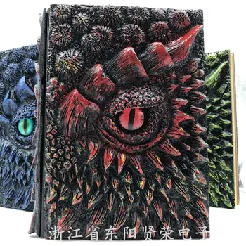 Независимая станция New Dragon Book Resin Craft Deluxe Animated Dragon Book Notebook