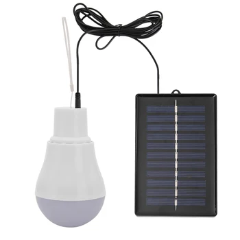Портативное наружное освещение на солнечной энергии мощностью 5 В 15 Вт 300 лм, USB-перезаряжаемая светодиодная лампа, лампы с длительным сроком службы и низким энергопотреблением.
