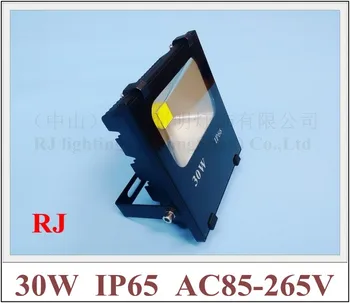 новый радиатор светодиодный прожектор прожектор водонепроницаемый светодиодный точечный светильник открытый 30 Вт COB AC85-265V 3000lm IP65 CE ROHS новый дизайн
