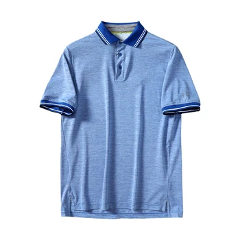 Новые мужские рубашки для гольфа Гольф Поло Рубашка с коротким рукавом Быстросохнущая Сетчатая Дышащая Спортивная футболка на открытом воздухе Мужская одежда для гольфа