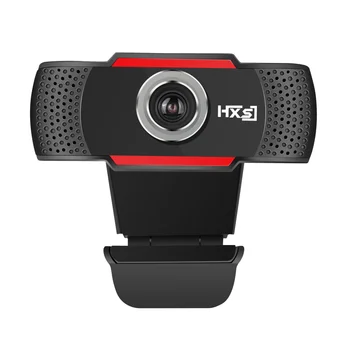 Веб-камера HXSJ Компьютерная Камера для Ноутбука 1080P для Конференц-Видеозвонков С Прямой Трансляцией, Ручное Масштабирование с шумоподавлением