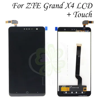 Для ZTE Grand X 4 X4 Z956 Z957 ЖК-дисплей с сенсорной панелью дигитайзера Черный с инструментами для ZTE Grand X4