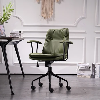 Скандинавские офисные кресла, Геймерское кресло, Офисная мебель, современное компьютерное кресло, Домашние сидячие Удобные Поворотные кресла с подъемником.