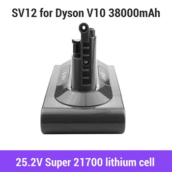 Для аккумулятора Dyson V10 25,2 В 3000 мАч SV12 V10 Пушистое животное V10 Абсолютное напоминание о головной боли Замените литиевую батарею
