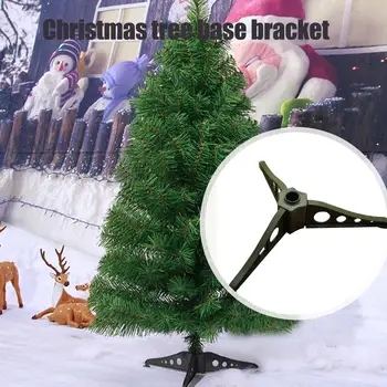 Замена ножек треугольной подставки для Рождественской елки Искусственная Пластиковая подставка для Рождественской елки Зеленый Белый Надежный 