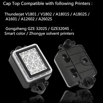 4 шт. Колпачок для чернил с растворителем хорошего качества, станция для укупорки чернил для принтера GongZheng Fortune-lit LiTu DX5