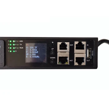 GWGJ smart PDU cabinet power socket 2 порта американского стандарта telnet, snmp, SSH.программирование дистанционного управления 485modbus