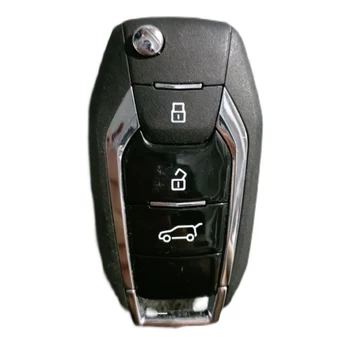 Корпус ключа дистанционного управления с 3 кнопками для SAIC EV30 D60 G10 без чехла для ключей-лезвий